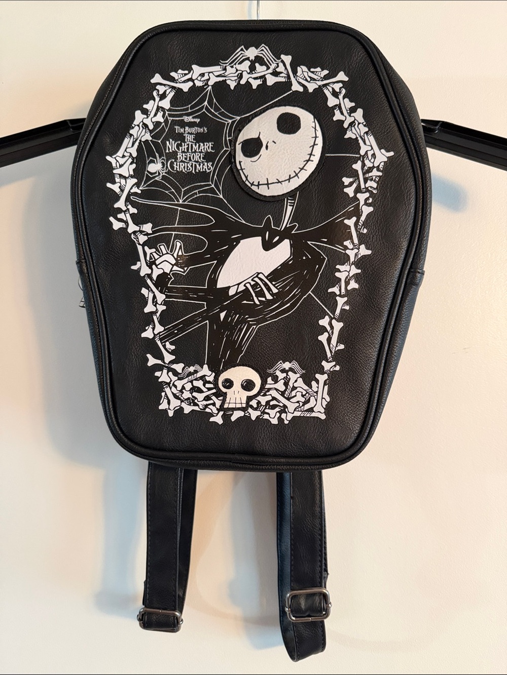 The Nightmare Before Christmas Jack Skellington Black Backpack